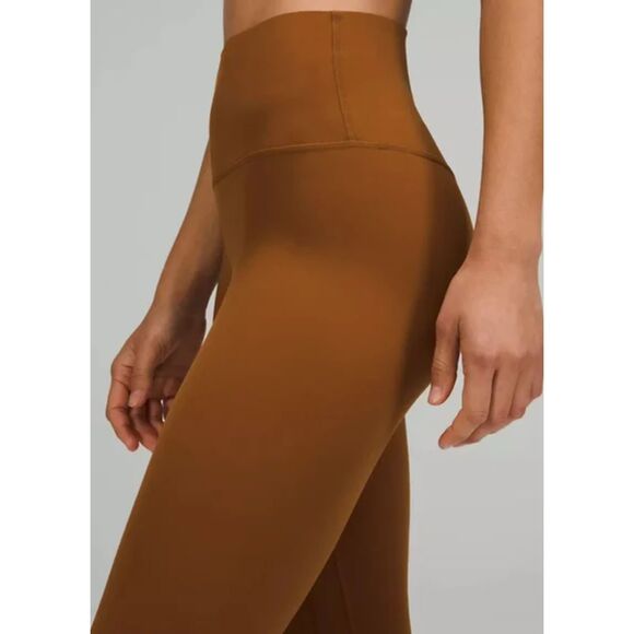 NEW Lululemon Align High-Rise Pant 25"Copper Brown Size: 10 - Picture 3 of 8